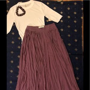 Mesh Maxi Skirt, Various